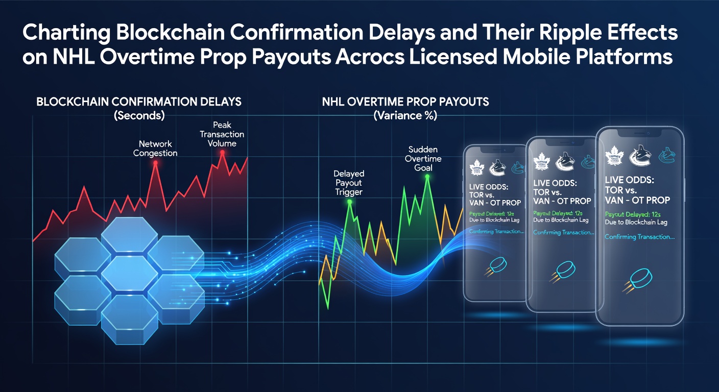 Blockchain network visualization showing confirmation nodes and transaction flows on licensed mobile betting platforms